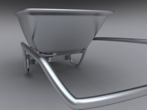 wheelbarrow 3D 模型