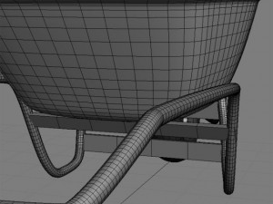wheelbarrow 3D 模型