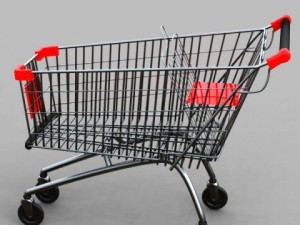 shopping cart 3D Model