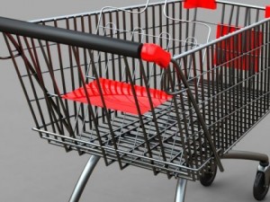 shopping cart Modelo 3D