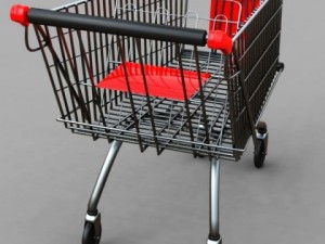 shopping cart Modelo 3D