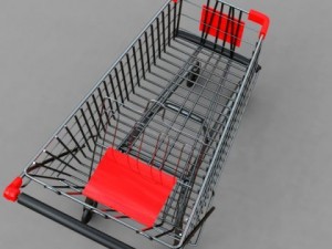 shopping cart Modelo 3D