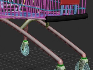 shopping cart Modelo 3D