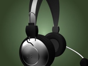 headphone Modelo 3D