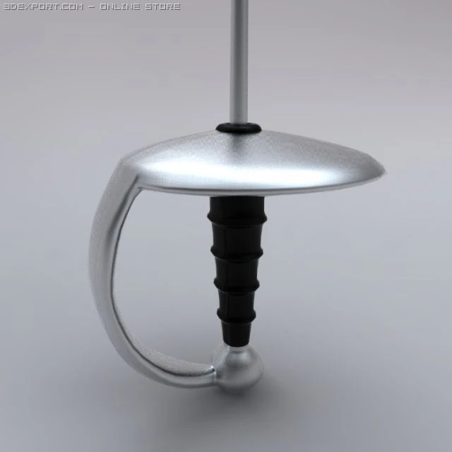 sword 3D Model .c4d .max .obj .3ds .fbx .stl .blend 