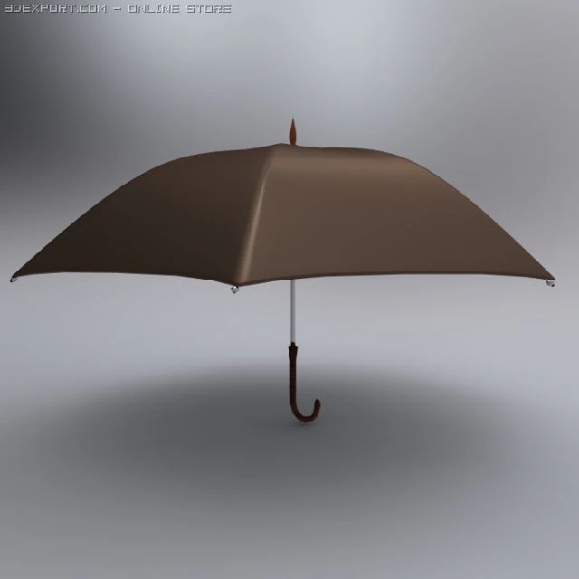 umbrella 3D Model .c4d .max .obj .3ds .fbx .stl .blend 