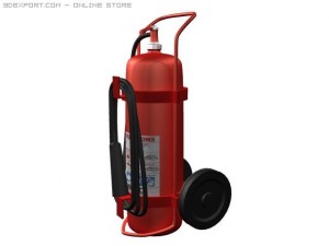 fire fighter Model 3D