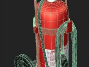 fire fighter Modelo 3D