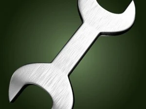 chiave aperta Modello 3D