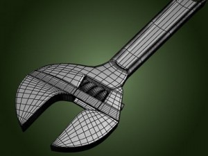 crescent wrench Modelo 3D