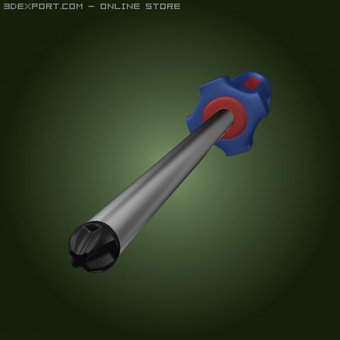 screwdriver tool 5 3D-Modell .c4d .max .obj .3ds .fbx .stl .blend 