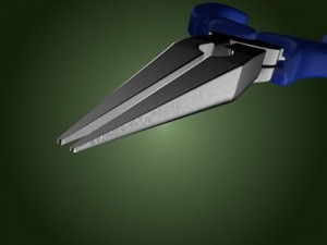 pliers needle nose tool 6 Model 3D