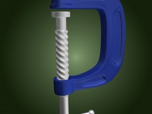 c clamp Model 3D