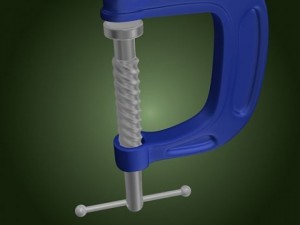c clamp 3D Model