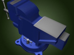 bench vise Modelo 3D