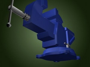 bench vise Modelo 3D