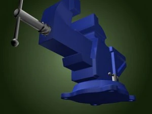bench vise 3D Model