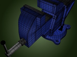 bench vise Modelo 3D
