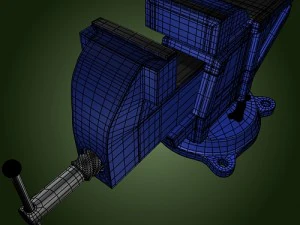 bench vise 3D Model