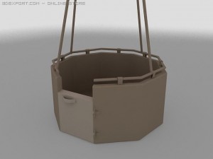 air ballon Modello 3D