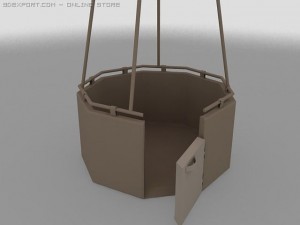 air ballon Modello 3D