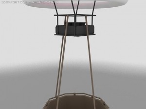 air ballon Modello 3D