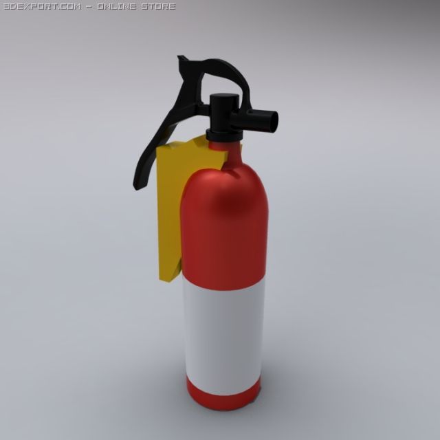 fire fighter 2 Model 3D .c4d .max .obj .3ds .fbx .stl .blend 