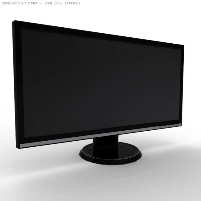 tela lcd Modelo 3D .c4d .max .obj .3ds .fbx .stl .blend 