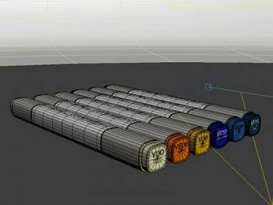 copic markers 3D Model