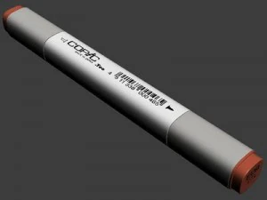 copic markers 3D Model