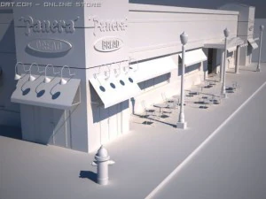restaurant panera 3D Model