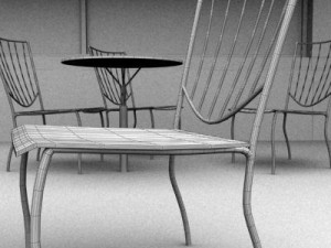restaurant panera Modelo 3D