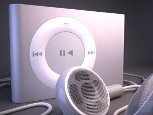 ipod shuffle Modèle 3D