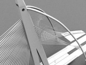 bridge seri wawasan 3D Model
