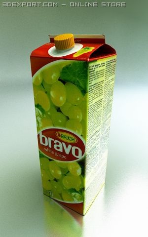 juice pack 3D Model .c4d .max .obj .3ds .fbx .stl .blend