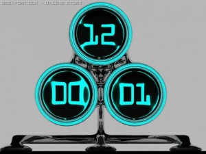 hi tech clock Model 3D