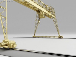 industrial crane 3D Model