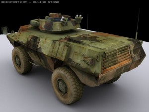 armored carlow poly 3D Model