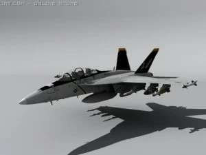 fa18f Modelo 3D