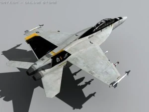 fa18f 3D Model