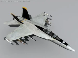fa18f 3D Model