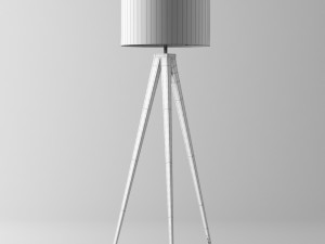 zuiver tripod lamp Model 3D