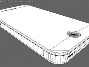 iphone 4th generation 3D Model