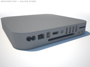 mac mini unibody 3D Модель