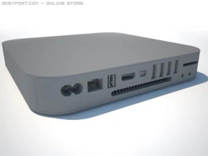 Mac Mini Unibody 3D Modell