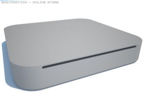 mac mini unibody 3D 모델