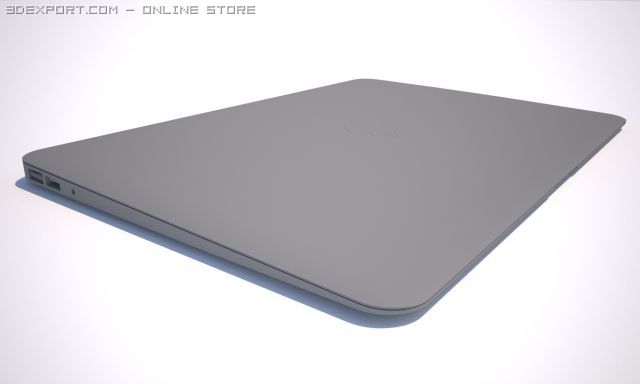 macbook air 2010 3D Modell .c4d .max .obj .3ds .fbx .stl .blend 