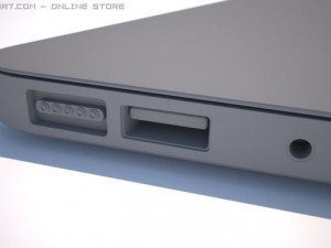 macbook air 2010 3D Modell