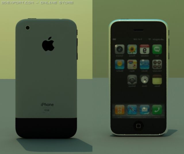 iphone Modèle 3D .c4d .max .obj .3ds .fbx .stl .blend 