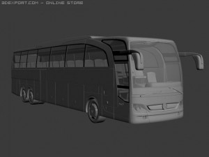 mercedes travego 3D मॉडल